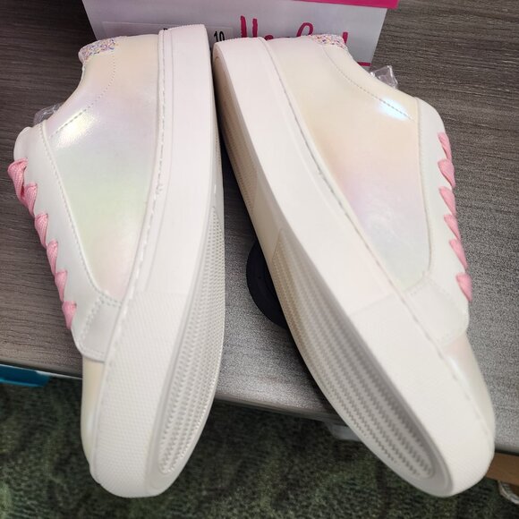 CORKYS Supernova Pearlized White Sneaker Tennis Shoe Sizes 8 NWT - Picture 8 of 11